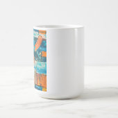 Kontrastwellen Kaffeetasse (Mittel)