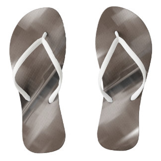 Kontratrastbrauner Ton - verschwommene Formen Badesandalen