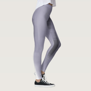 Kontratraste schwarz-weiß glänzende Formen Leggings