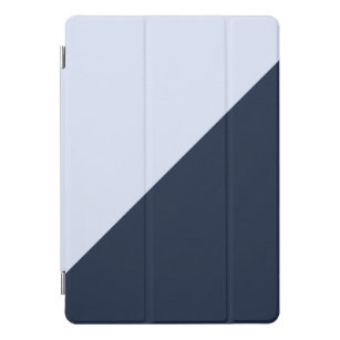 Kontratratraste von Light Sky Blue und Dark Navy B iPad Pro Cover