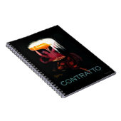 Kontratto Vintages PosterEurope Notizblock (Rechte Seite)