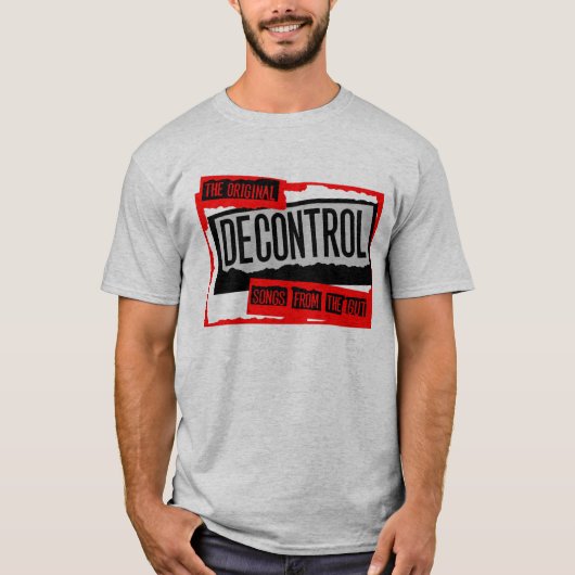 Kontrollaufhebungs-Lieder vom Darm-Rot T-Shirt (Vorderseite)