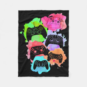 Kontrolle Alle Gamer Video Game Lover Controller N Fleecedecke