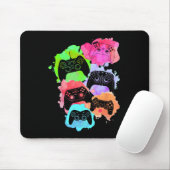 Kontrolle Alle Gamer Video Game Lover Controller N Mousepad (Mit Mouse)