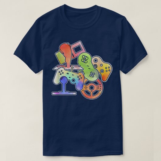 Kontrolle aller Dinge Videospielcontroller Xmas T-Shirt (Design vorne)