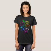 Kontrolle aller Video-Game-Controller 4 T-Shirt (Vorne ganz)