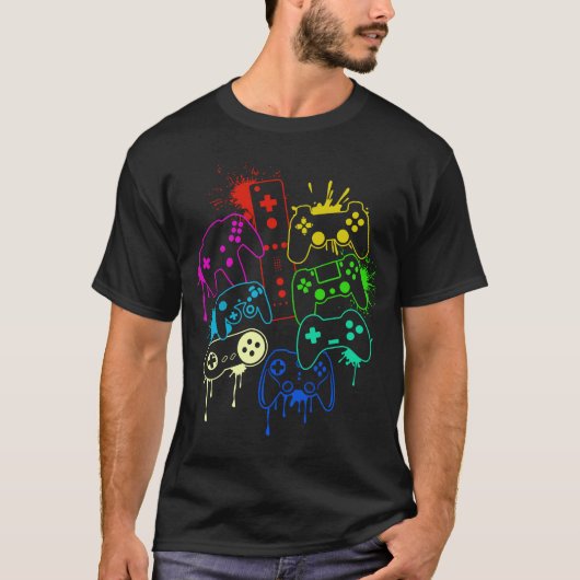 Kontrolle aller Videospielcontroller 3 T-Shirt (Vorderseite)
