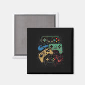 Kontrolle aller Videospielcontroller-Gamer Magnet (Vorderseite/Rückseite)