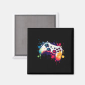 Kontrolle aller Videospielcontroller-Gamer Magnet (Vorderseite/Rückseite)