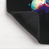 Kontrolle aller Videospielcontroller-Gamer Mousepad (Ecke)