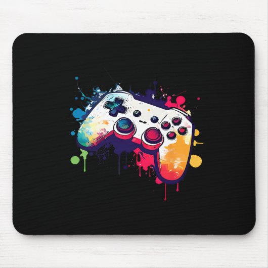 Kontrolle aller Videospielcontroller-Gamer Mousepad (Vorne)