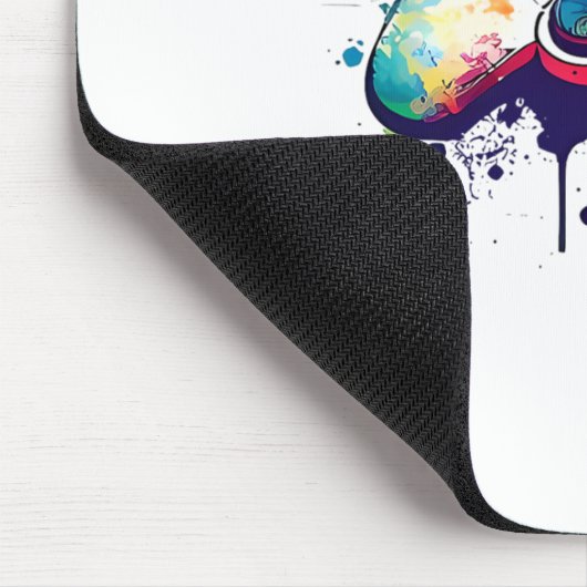 Kontrolle aller Videospielcontroller-Gamer Mousepad (Ecke)