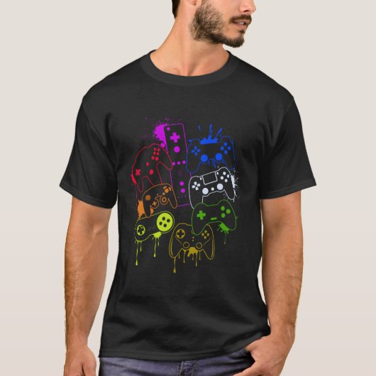 Kontrolle aller Videospielcontroller T-Shirt (Vorderseite)