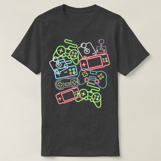 Kontrolle aller Videospielcontroller T-Shirt (Design vorne)