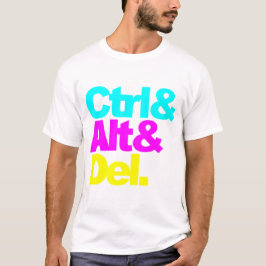 Kontrolle Alt Del, Geek T-Shirt