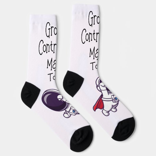 Kontrolle auf große Tom Socken (Rechts)