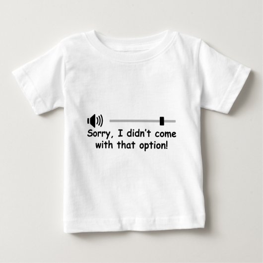Kontrolle Baby T-shirt (Vorderseite)