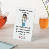 Kontrolle der Gel-und Maske-Infektion - asiatische Sockelschild (In SItu)