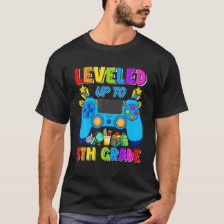 Kontrolle des 5. Grades entsperrten Level-Up-Video T-Shirt