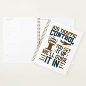 Kontrolle des Luftverkehrs, die Sie hinaufbekommen Planer (Anzeige)