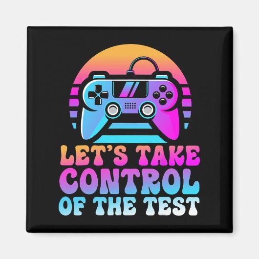 Kontrolle des Testtages - Game Lovers Testing Magnet (Vorne)