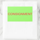 Kontrolle des Versandinventars Rechteckiger Aufkleber (Tasche)