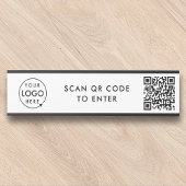 Kontrolle des Zugriffs | QR Code Security Lock Ent Türschild