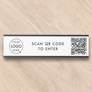 Kontrolle des Zugriffs   QR Code Security Lock Ent Türschild