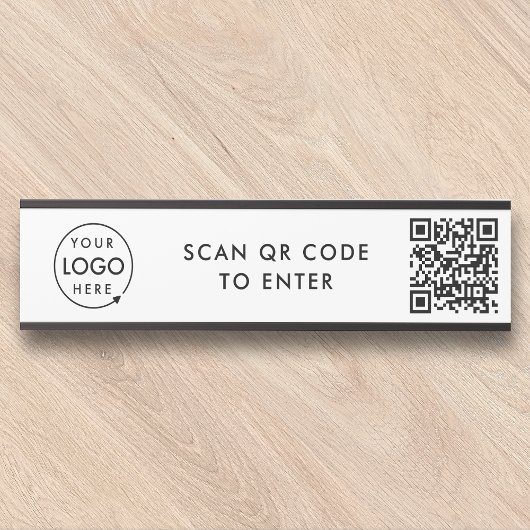 Kontrolle des Zugriffs | QR Code Security Lock Ent Türschild