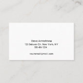 Kontrolle-Exterminierungsdienst Visitenkarte (Rückseite)