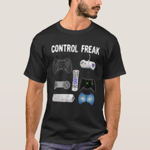 Kontrolle Freak Funny Spaß Neuheit für Videospiele T-Shirt