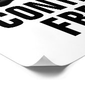 Kontrolle Freak Gamer Poster (Ecke)