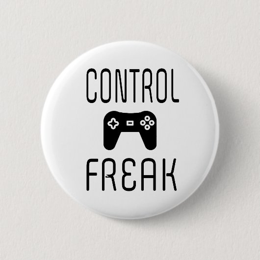 Kontrolle Freak Video Game Gamer Button (Vorderseite)