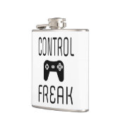 Kontrolle Freak Video Game Gamer Flachmann (Links)
