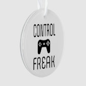 Kontrolle Freak Video Game Gamer Ornament (Vorderseite)