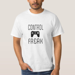 Kontrolle Freak Video Game Gamer T-Shirt