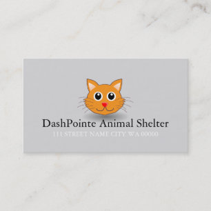 Kontrolle für Heimtiere Cat Business Card Visitenkarte