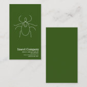 Kontrolle für moderne Schädlingsbekämpfungsmittel Visitenkarte (Vorne/Hinten)