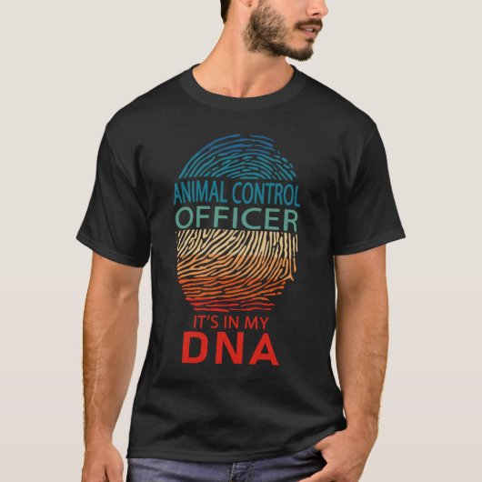 Kontrolle für Tiere in meiner DNS T-Shirt (Vorderseite)
