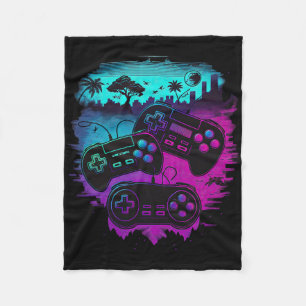 Kontrolle Gamer Video Game Controller 15 Fleecedecke