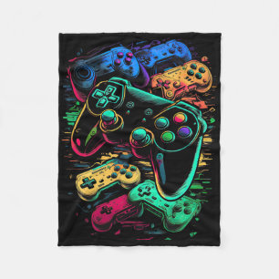 Kontrolle Gamer Video Game Controller 17 Fleecedecke