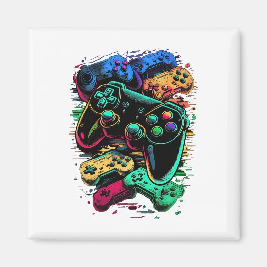 Kontrolle Gamer-Videospielcontroller 1 Magnet (Vorne)