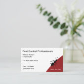 Kontrolle in der Vergangenheit Visitenkarte (Stehend Vorderseite)