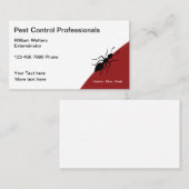 Kontrolle in der Vergangenheit Visitenkarte (Vorne/Hinten)