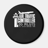 Kontrolle-Joke-Pilot Flugverkehrsleiter Magnet (Vorne)