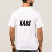 Kontrolle/Kaos Shirt (Rückseite)