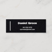 Kontrolle Kraft Mini Visitenkarte (Rückseite)