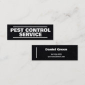 Kontrolle Kraft Mini Visitenkarte (Vorne/Hinten)