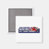 Kontrolle - Maßgeschneiderte Magnet (Vorderseite/Rückseite)