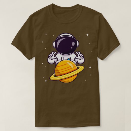 Kontrolle Planet Cartoon T-Shirt (Design vorne)